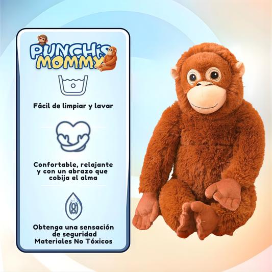 Peluche de Mamá Gorila que Abraza el Alma