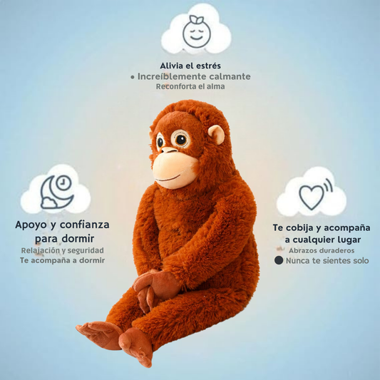 Peluche de Mamá Gorila que Abraza el Alma